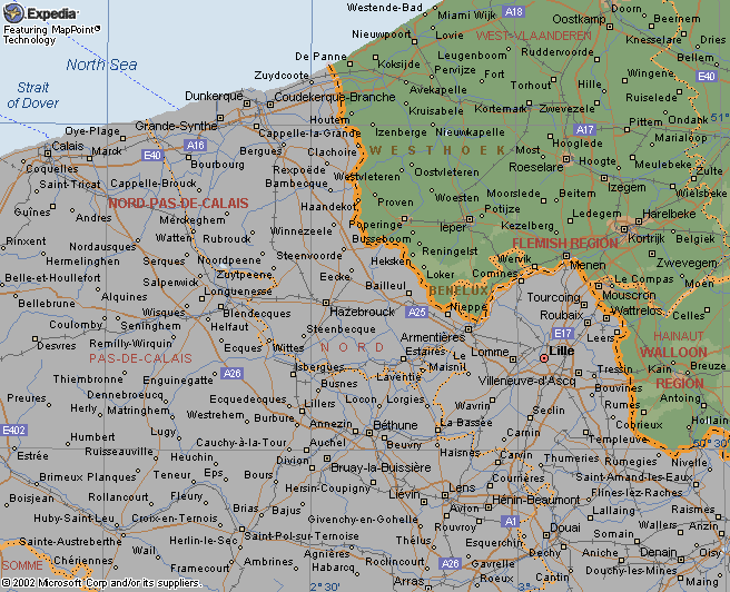 Région Frontalière Nord-Pas de Calais, Belgique